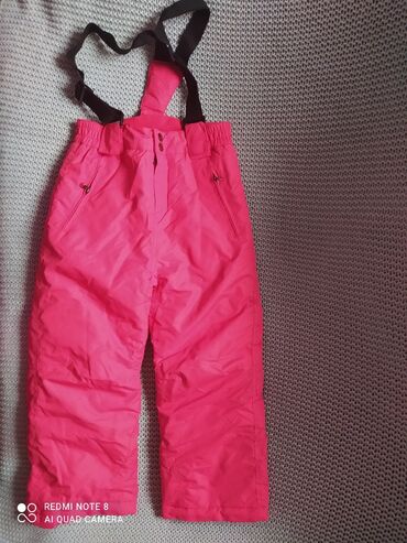 lc waikiki novi beograd: Dečje ski-pantalone u crvenoj boji,nove.Pantalone sa podesivim