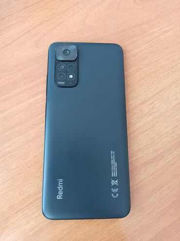 телефон redmi 11: Xiaomi, Redmi Note 11S, Новый, 128 ГБ, цвет - Серый, 2 SIM