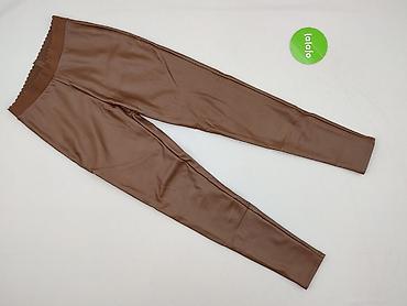 legginsy stringi: Legginsy Ze skóry ekologicznej damskie, rozmiar S — 2