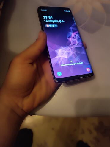 samsung galaxy s9 qiymeti: Samsung Galaxy S9, 64 GB, rəng - Qara, Barmaq izi