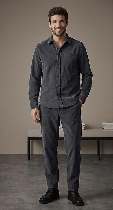 вельветовый костюм: Мужской костюм, XL, 2XL, Новый, Платная доставка, Самовывоз — 2