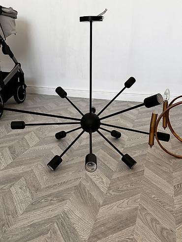 bayraq sekili: Çılçıraq, 10 və daha çox lampa, Metal — 4