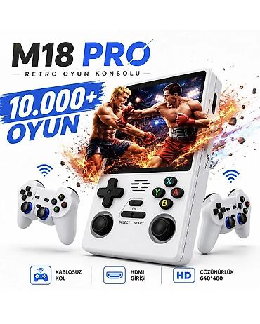 Yumşaq oyuncaqlar: 🎮Yeni Oyun Konsulu ( M18 Pro) 👍Tam arginal ✔️Donma Ve Qizma Qeti Yoxdu — 8