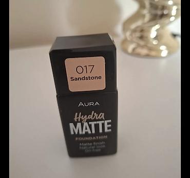 vfx pro puder: Aura Hydra Matte Foundation – nijansa 017 Sandstone - Tekstura: tečni — 1