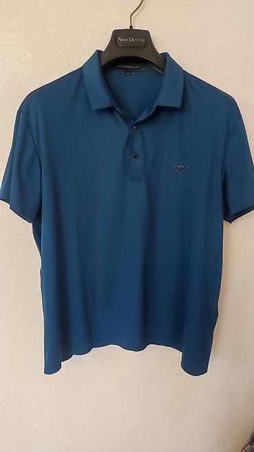 palt: Polo köynək, Emporio Armani, 3XL, rəng - Mavi — 3