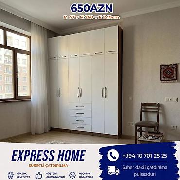 Dolablar: Yeni, 6 qapı, Siyirməli, Açılan, Düz dolab — 1