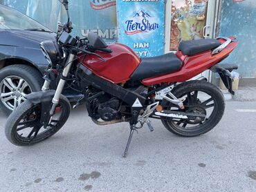 мото чопер: Спортбайк Kawasaki, 200 куб. см, Бензин, Взрослый