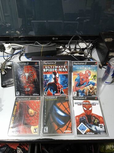 new playstation in Кыргызстан | ПЛАТЬЯ: Сделано с любовью, коллекция игр playstation 2 Spider Manвсе шесть