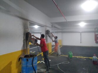 Təmir işləri: #Betonkesme #betondeşmə Beton kubik kərpic - dən kəsim deşim — 19