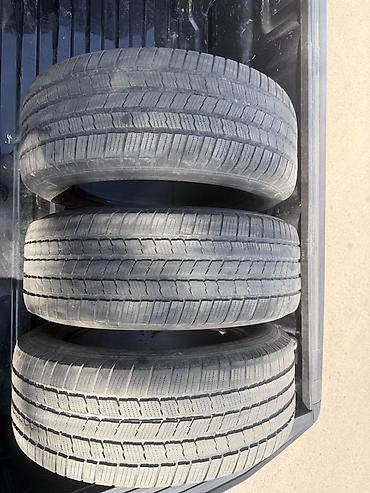27555: Шины 275 / 55 / R 20, Всесезонная, Б/у, Пара, Внедорожные (АТ/МТ), Michelin — 2