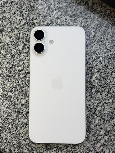 15 про 128 гб: IPhone 16 Plus, Б/у, 256 ГБ, Белый, Коробка, 91 % — 2