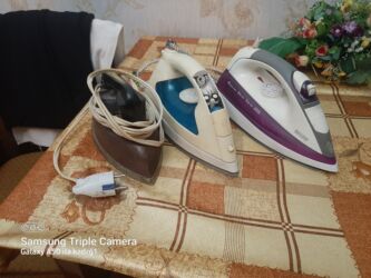 delonghi kofe aparati: Ütülər dəsti - 3 ədəd elektrik ütüsü bir yerdə. 1 ci işdiyir . 2