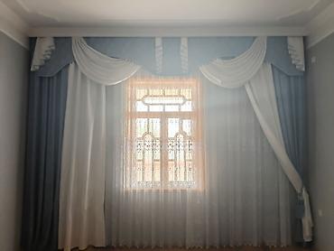 Pərdə və tüllər: Pərdə və tül dəstləri - Klassik dizaynlı pərdə komplektləri: salon — 6