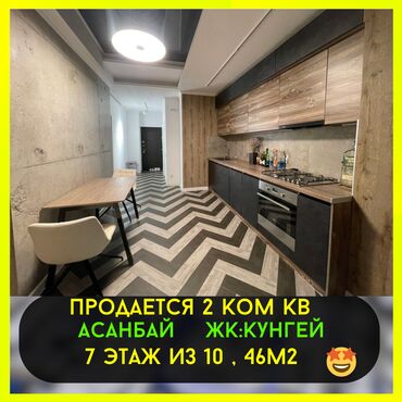 Продажа участков: 2 комнаты, 46 м², Элитка, 7 этаж, Евроремонт