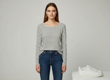bluzki z dużym dekoltem plus size: H&M, Жіноча блуза, розмір XS