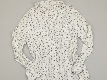 białe bluzki dekolt v: Koszula Damska, House, L, stan - Dobry