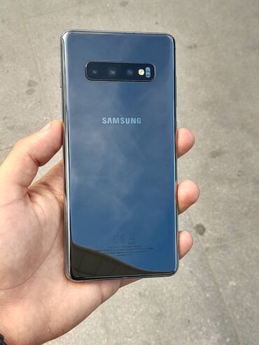 samsung s10 plus ekran: Samsung Galaxy S10 Plus, 128 ГБ, цвет - Серый, Отпечаток пальца, Беспроводная зарядка, Две SIM карты