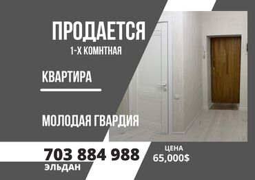 чокморова молодая гвардия: 1 комната, 40 м², Индивидуалка, 1 этаж, Косметический ремонт