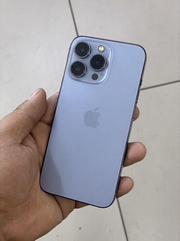 адаптер макбук: IPhone 13 Pro, Колдонулган, 256 ГБ, Sierra Blue, Коргоочу айнек, Каптама, Кабель, 77 %