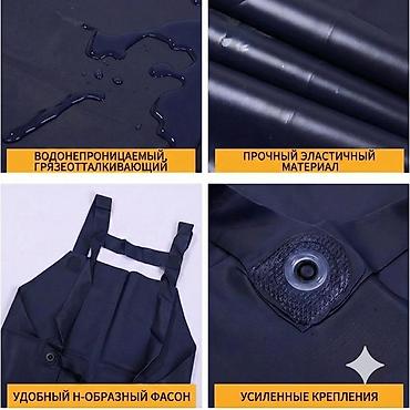 Спецодежда: Непромокаемый силиконовый фартук - Материал: прочный эластичный — 4