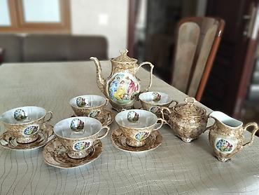 Qab-qacaq və mətbəx ləvazimatları: Çay dəsti, Farfor, 5 nəfərlik — 3
