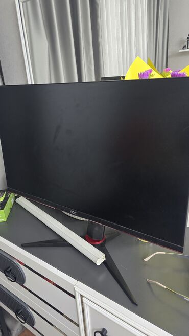защита экрана: Монитор, AOC, Б/у, LED, 27" - 28"