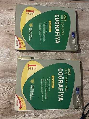 Kitablar və jurnallar: Cografiya 1ci hisse test toplulari, her biri istifadeye yararli temiz — 1