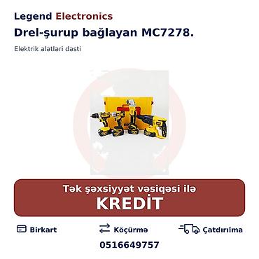 acar yazan: Elan başlığı: Drel-şurup bağlayan MC7278 Drel-şurup bağlayan MC7278 — — 1