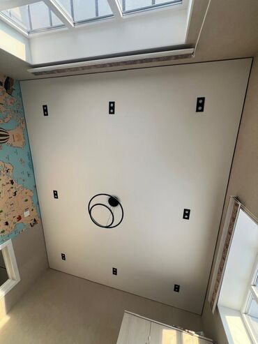 Натяжной потолок: Натяжной потолок Глянцевое, Матовое, 3D потолки Гарантия, Бесплатная консультация, Бесплатный замер — 5