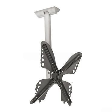 kronşteyn: Barkan 42" Telescopic LCD Ceiling Mount Silver 35.S-D Bütün — 1