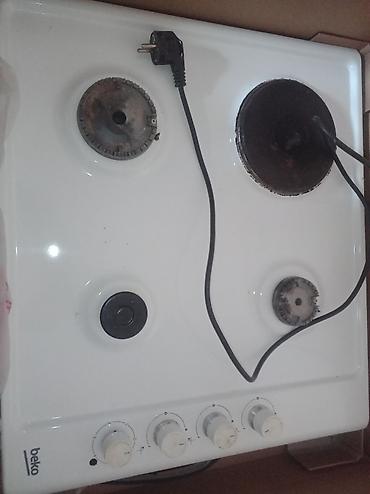 baking oven: Комбинированная плита, Beko, Б/у, Встраиваемая, Механическая — 1