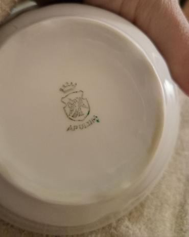 Ostalo posuđe: Vaza iz 1950tih.Luksuzna.Unikat 2400din veliki tanjir — 24