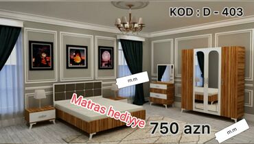 Sifarişlə yataq dəstləri: 🛋️🛏️🪑Komfortun və keyfiyyətin tək űnvani "M. M. Mobilya" ✅Möhtəşəm — 3