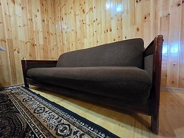 куплю антикварную мебель: Klassik dəst: taxta karkaslı qəhvəyi rəngdə salon mebelləri - 3 — 3