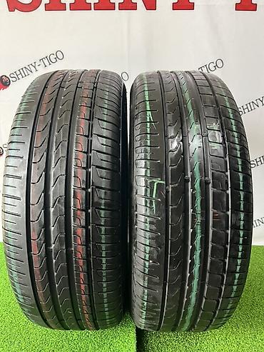 pir: Шины 225 / 55 / R 17, Лето, Б/у, Пара, Легковые, Pirelli — 1