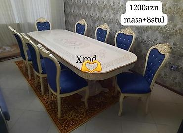 stul destleri: Masa ve oturacaq rəng seçimi var — 1