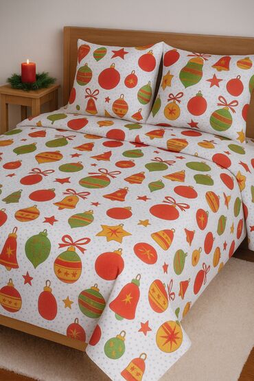 Posteljina: Singl, Pamuk, bоја - Šareno, Turska — 16