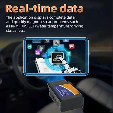 car bluetooth adapter: Prenosivi skener za dijagnostiku automobila OBD 2 T NOVO. Opis — 8
