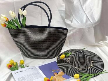 Torbe: Torba za plažu, Materijal: Slama — 8