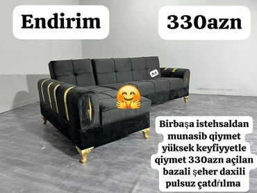 Divan və kreslo dəstləri: Künc divan, Yeni