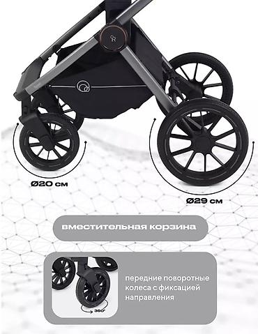 Коляски: Коляска, Другой бренд, цвет - Черный, Б/у, Самовывоз, Платная доставка — 11