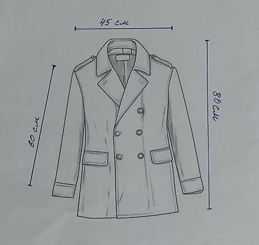 adidas japan jacket: Пальто тёмно‑серый меланж от бренда BIERAODUO - Фасон: прямое — 4