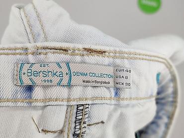 pull bear wyprzedaż: Bershka, Jeansy damskie, rozmiar L — 4