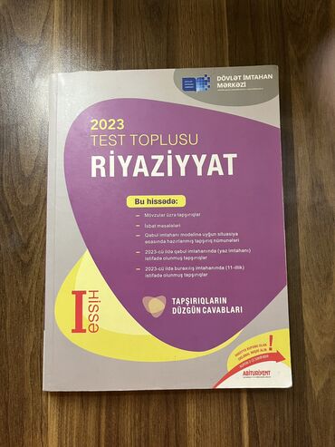 Testlər: Qiymet razilasma yolu ile olacaq. Kitablar yeni veziyyetdedir. Ici -da lalafo.az — 4 Testlər: Qiymet razilasma yolu ile olacaq. Kitablar yeni veziyyetdedir. Ici — 4