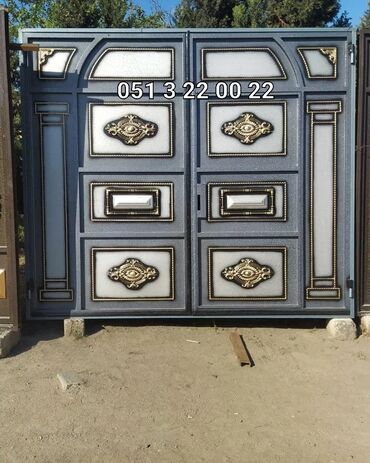 Həyət darvazaları: 680 manatdan bawlayan qiymetlerle Demir qapilar darvazalar eni 3metir -da lalafo.az — 4 Həyət darvazaları: 680 manatdan bawlayan qiymetlerle Demir qapilar darvazalar eni 3metir — 4