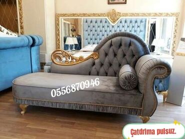 Sifarişlə divanlar: Mini-divan, Qonaq otağı üçün, Parça, Bazasız, Açılmayan — 6