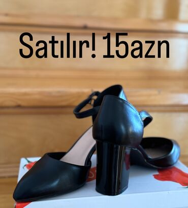 kürən kişi tuflisi: Tuflilər, Ölçü: 38, rəng - Qara, İşlənmiş