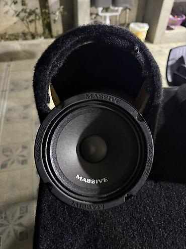 massive dinamik: Avtomobil üçün səs sistemi komplekti - Subwoofer: Kenwood bas dinamik — 10