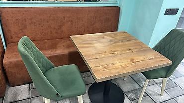 Kafe,restoran üçün masa dəsti satılır 150₼.*10 ədəd var*.(Əlavə olaraq