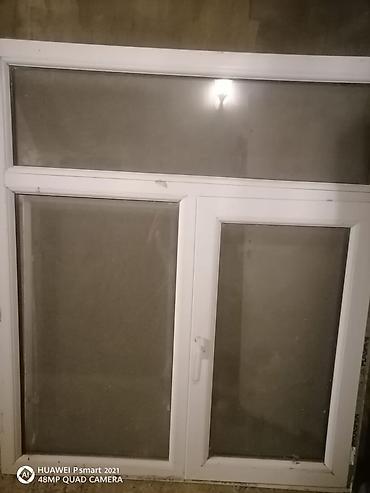 пластик двери: PVC pəncərə satılır.
qiymet100 amma razilaşma olacaq — 1